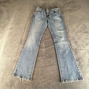 Levi's 515 Bootcut Jeans Women's Size 6 M Y2K Blue Mid Rise Denim Retro